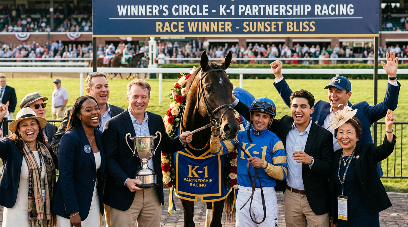 Partnership and syndicate owners at the track