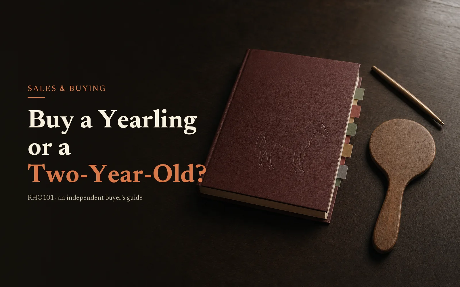 Yearling vs. Two-Year-Old: Which Age Should a Partnership Buyer Choose?