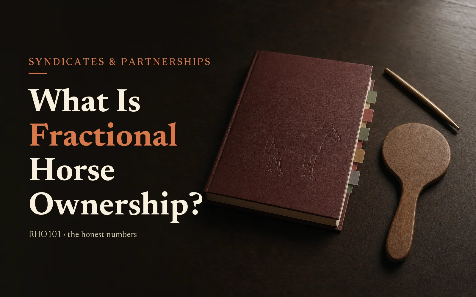 What Is Fractional Horse Ownership? A Buyer’s Guide to What You Actually Own (and Don’t)